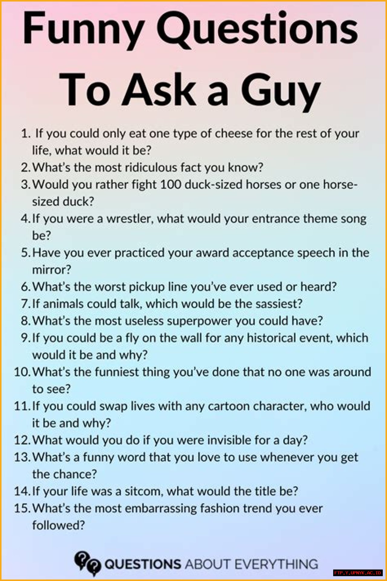 300+ Hilarious Questions To Ask That Will Leave You Laughing