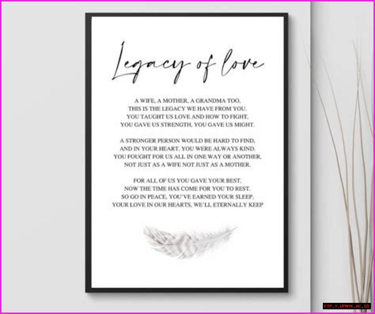 A Legacy Of Love, Humor, And Inspiration
