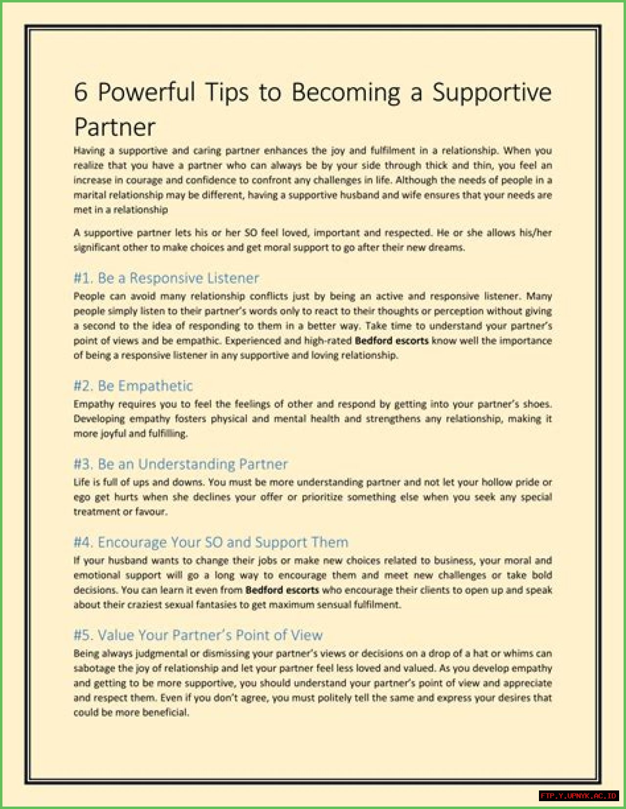 A Supportive Partner In Life And Career