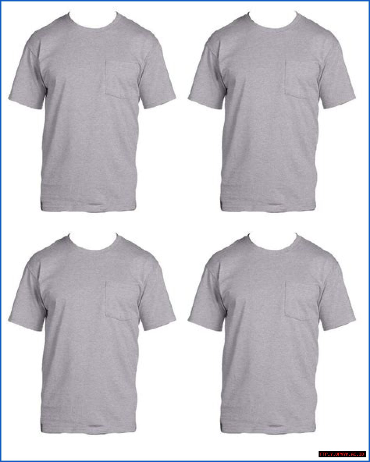 Affordable Essentials: Fruit Of The Loom Pocket T-Shirts, 4-Pack