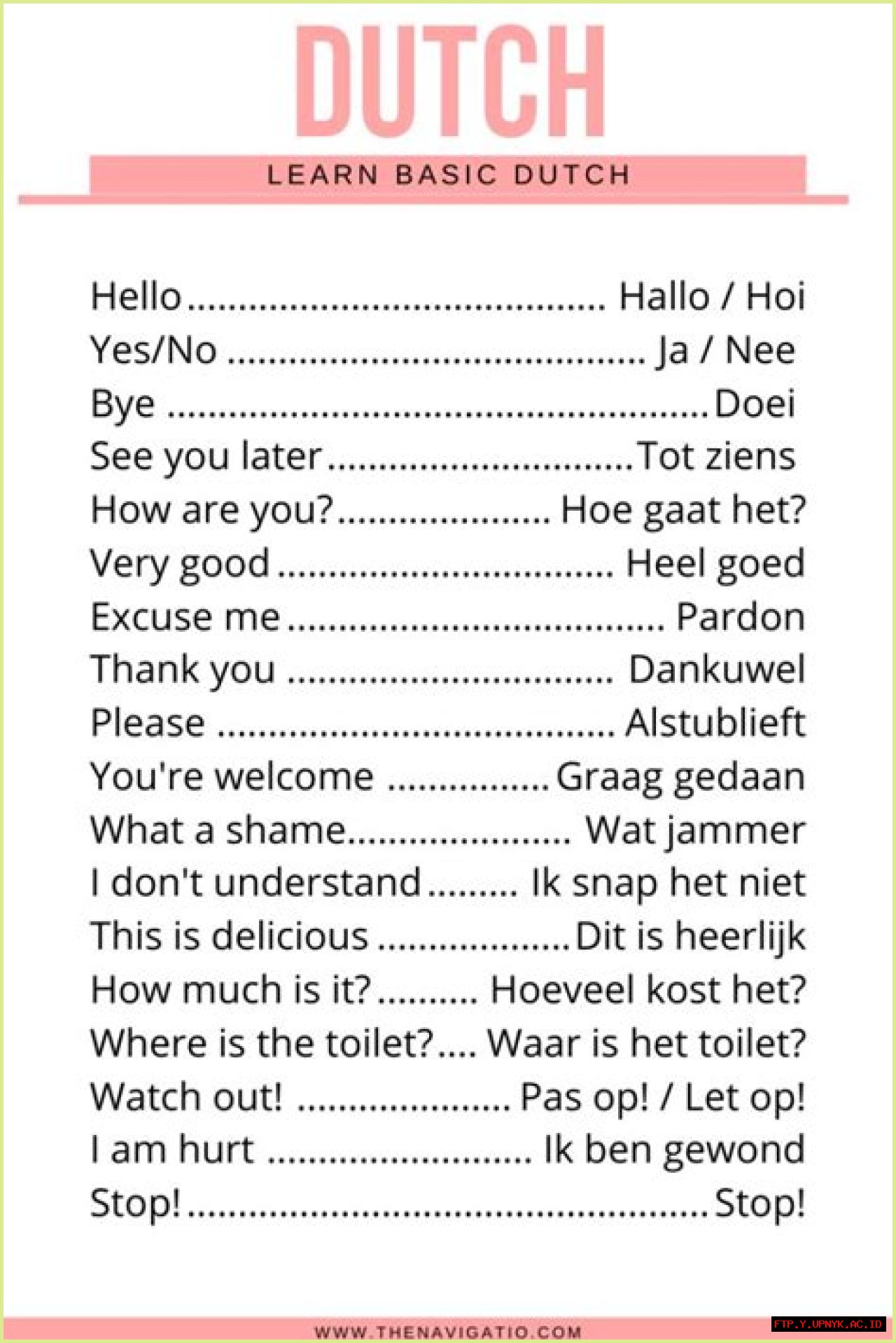 All The Dirty Dutch Phrases You Need To Know