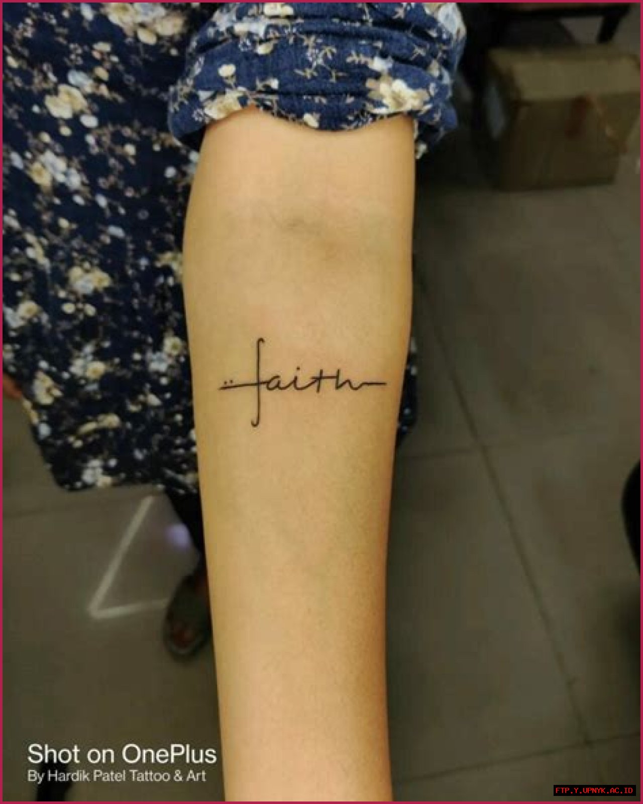 An Inspirational Tattoo For Unwavering Faith