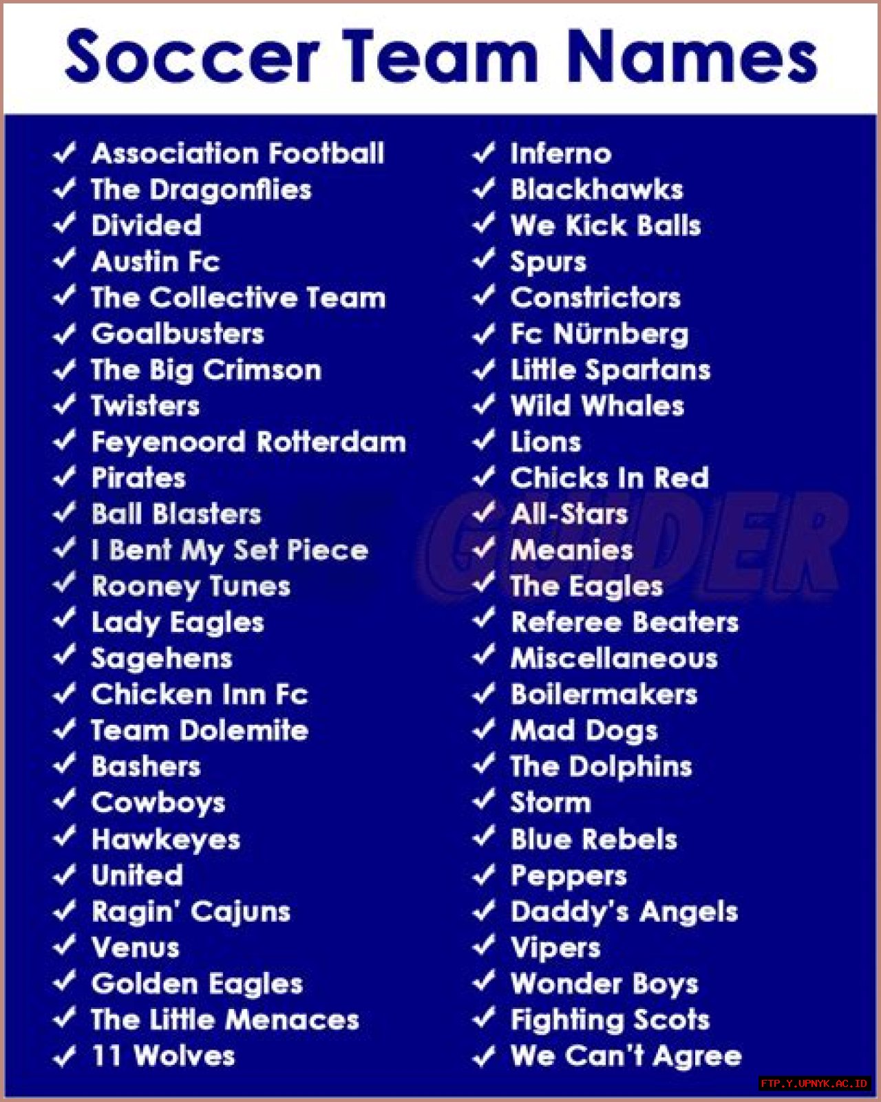 Best Name Ideas For Your Football Club