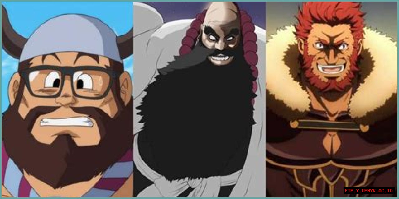 Captivating Anime Men With Majestic Beards: An Alluring Sight