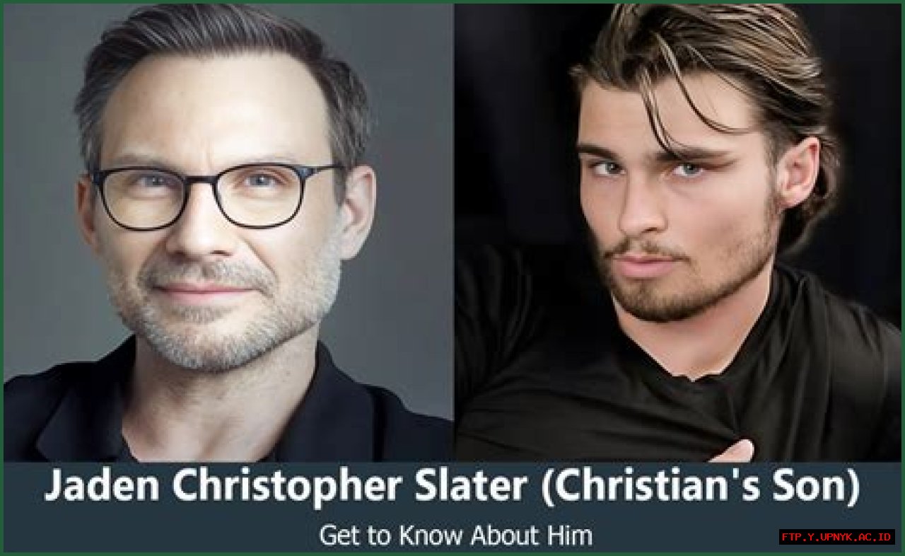 Christian Slater's Son: Exploring The Acting Legacy