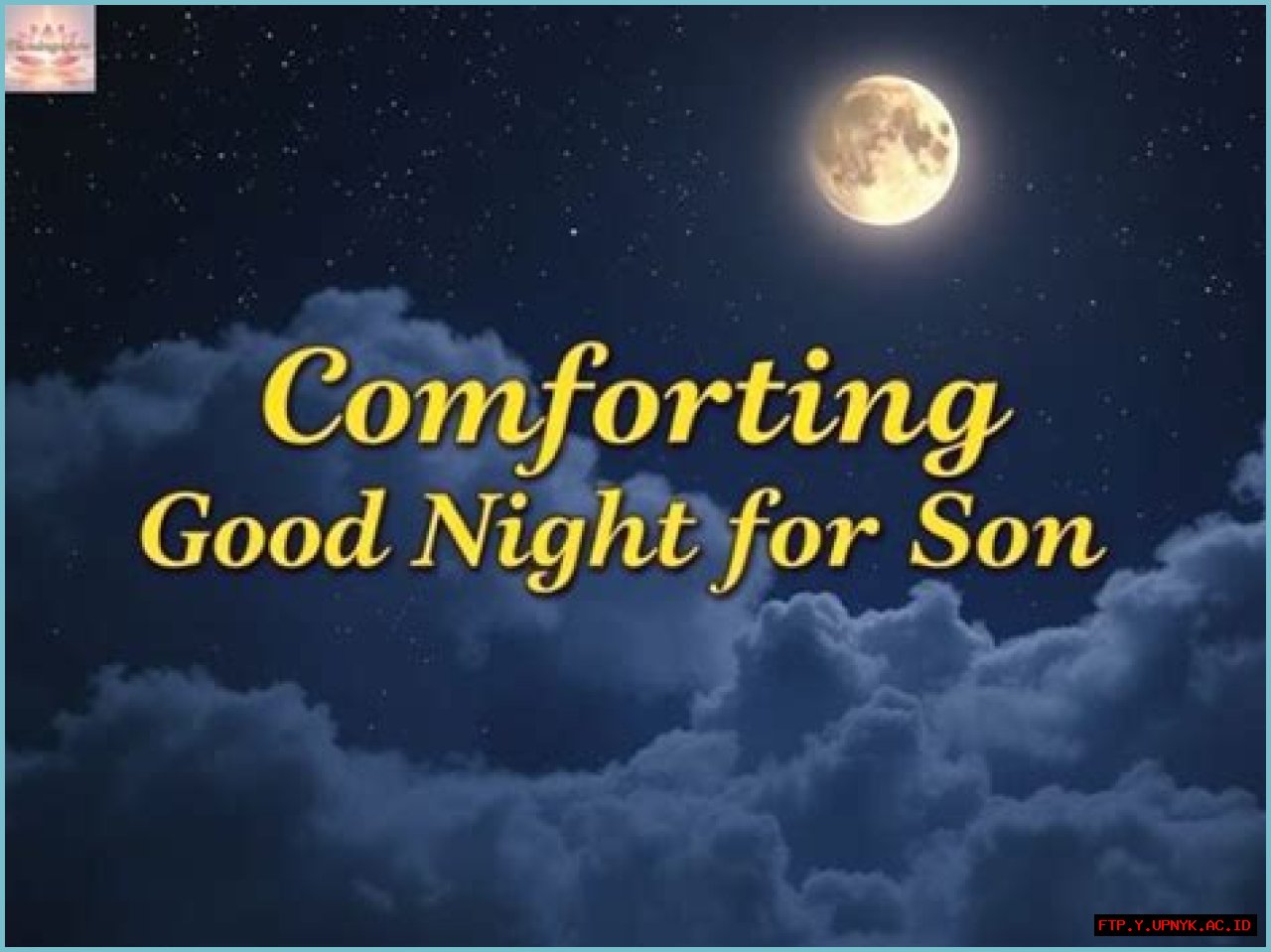 Comforting Good Night Son Images To End The Day With