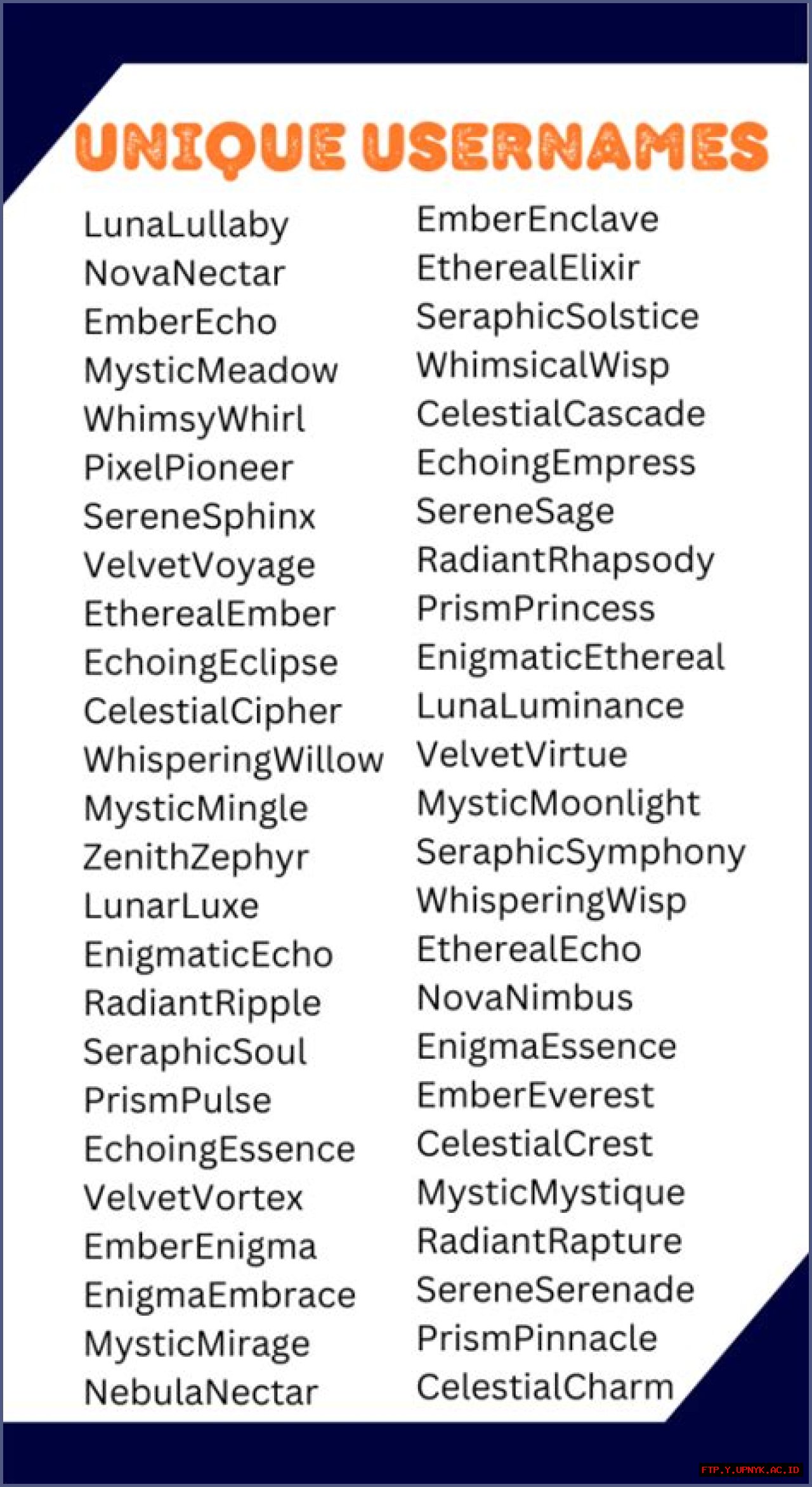 Cool And Unique Usernames: The Ultimate Guide To Finding A Sick Handle