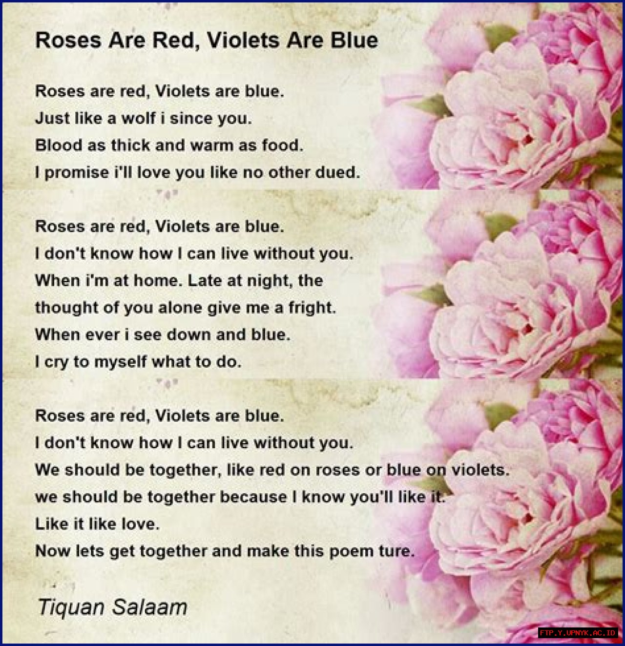 Creative Birthday Poems: 'Roses Are Red, Violets Are Blue'