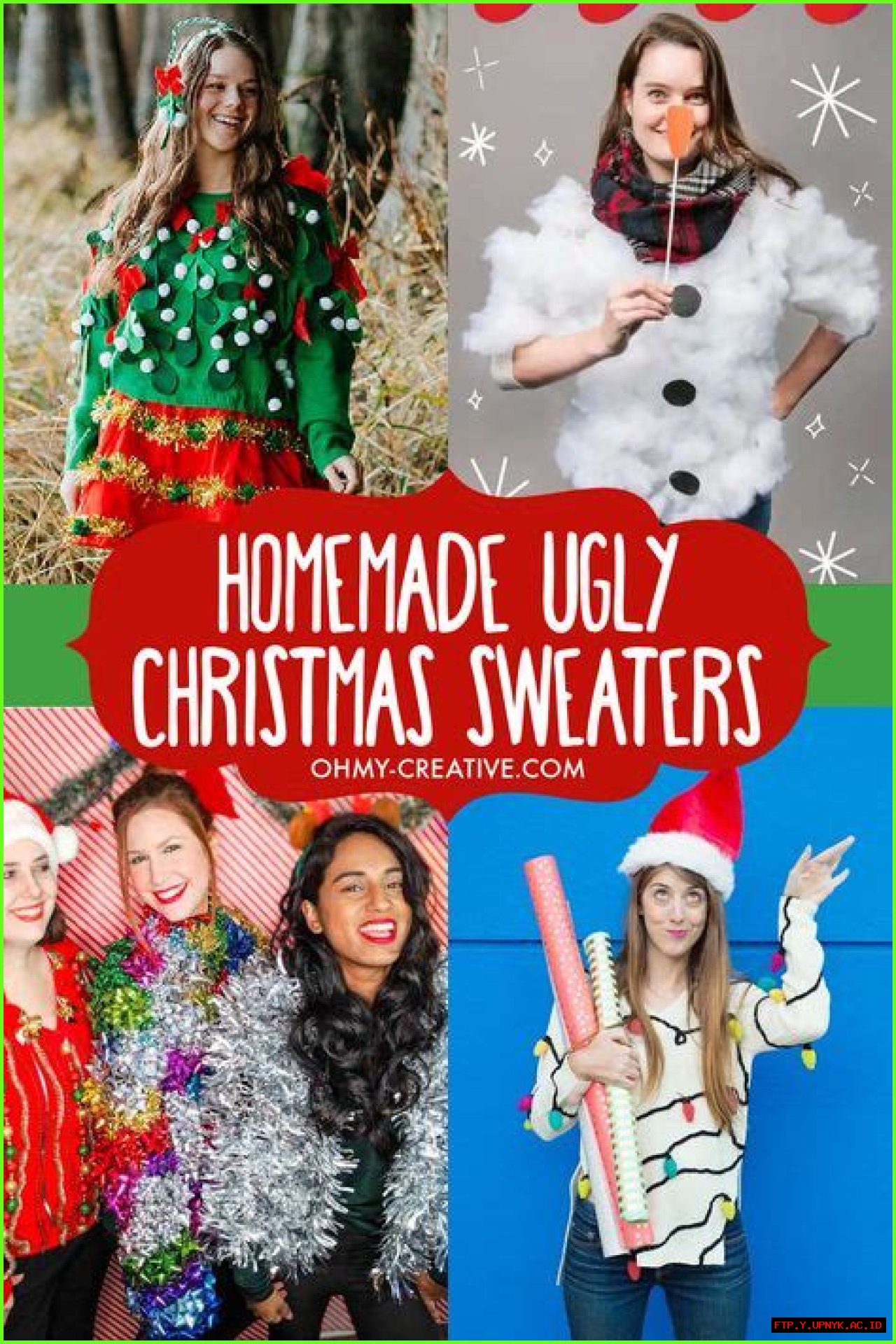 Creative Ugly Christmas Sweater Ideas For A Festive Family Celebration
