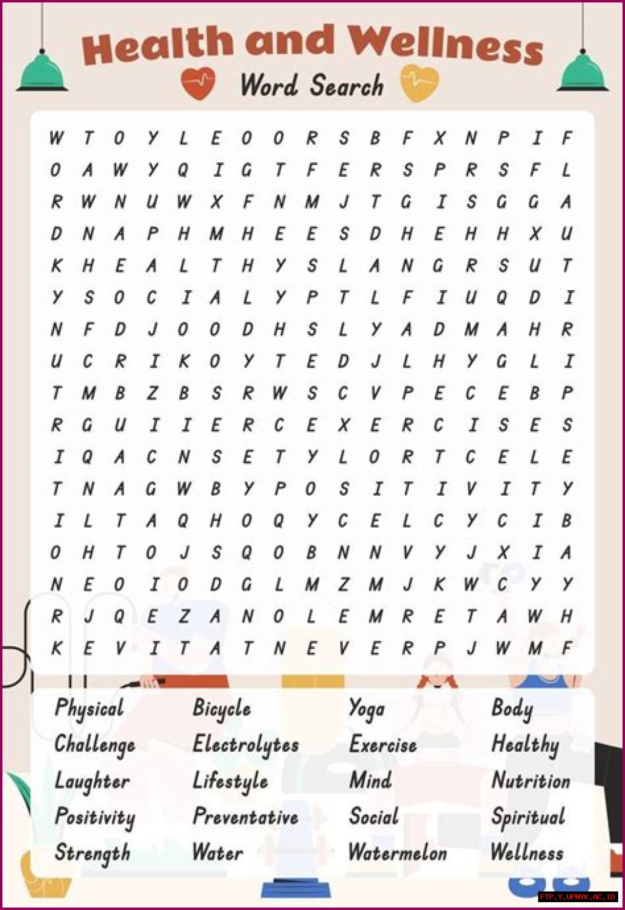 Crossword Puzzle: Health And Fitness Guru Lovewell