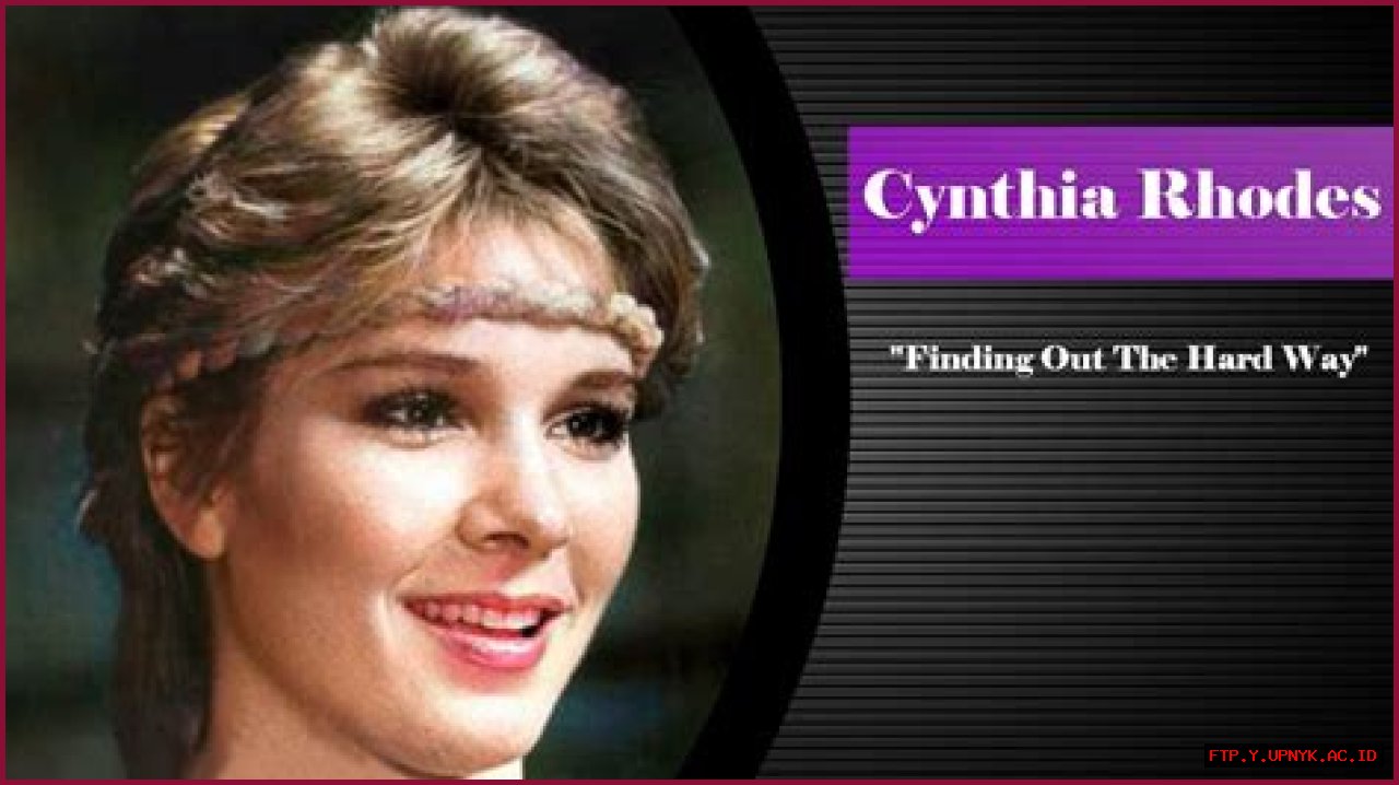 Cynthia Rhodes: Finding Her Way Today After Hollywood