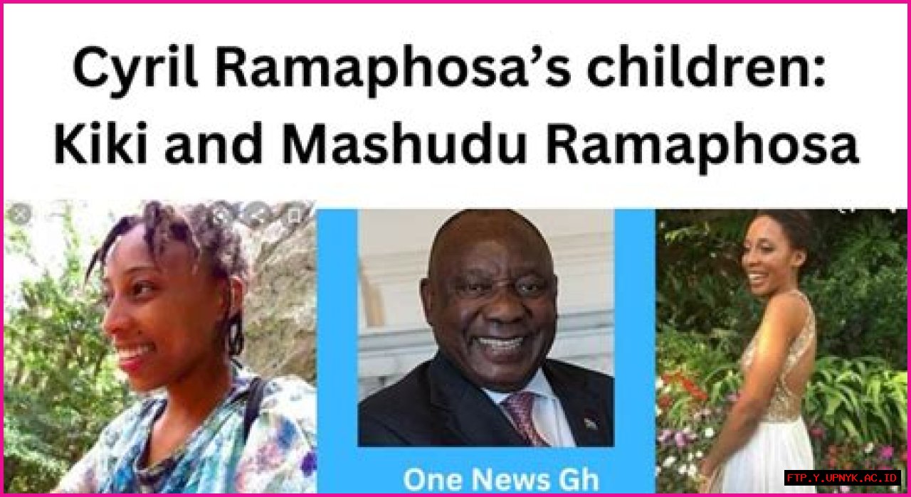 Cyril Ramaphosa's Children: Names, Stories, And Significance