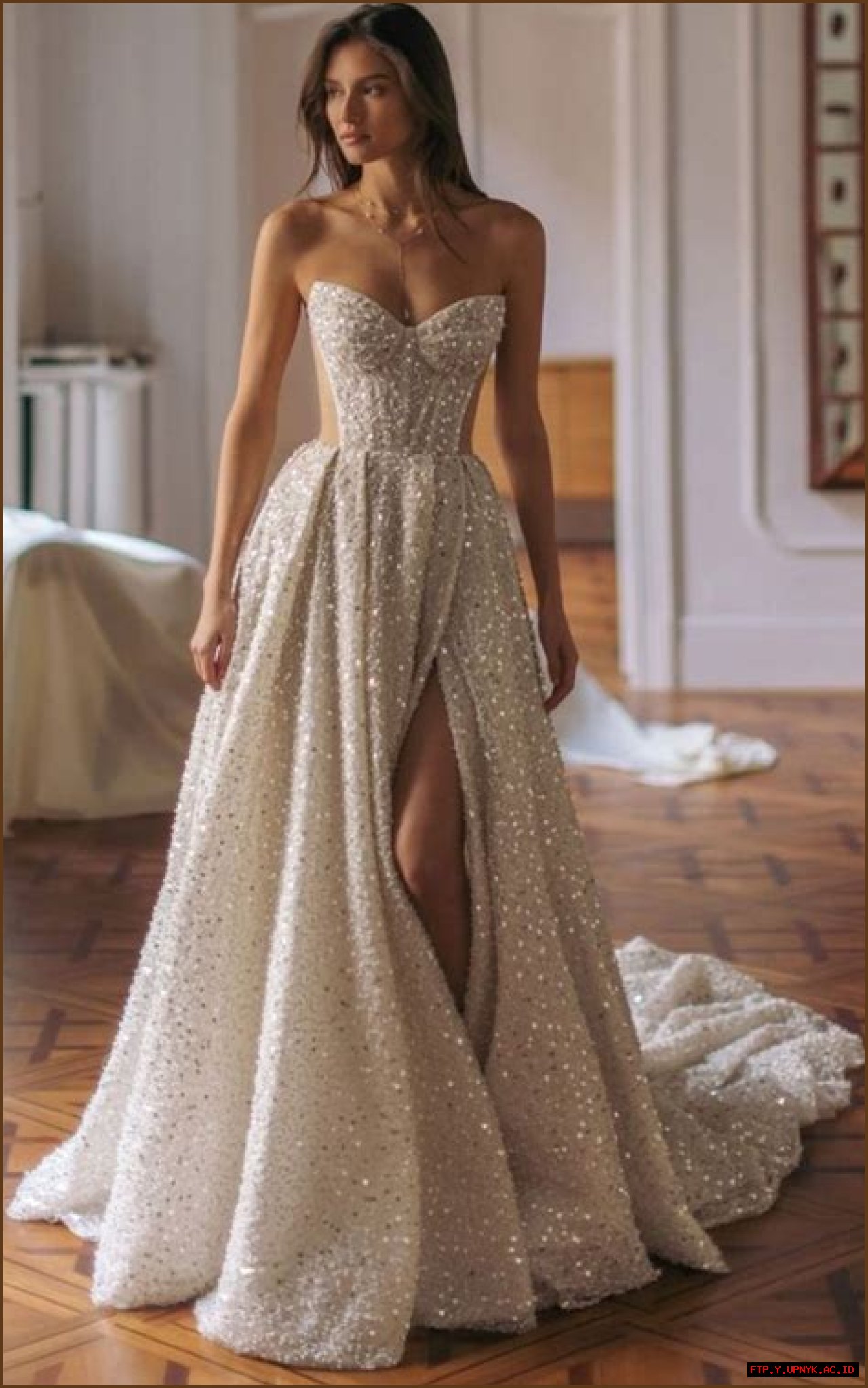 Dazzle In A Royal Sparkle: The Ultimate Queen Of Sparkles Wedding Dress