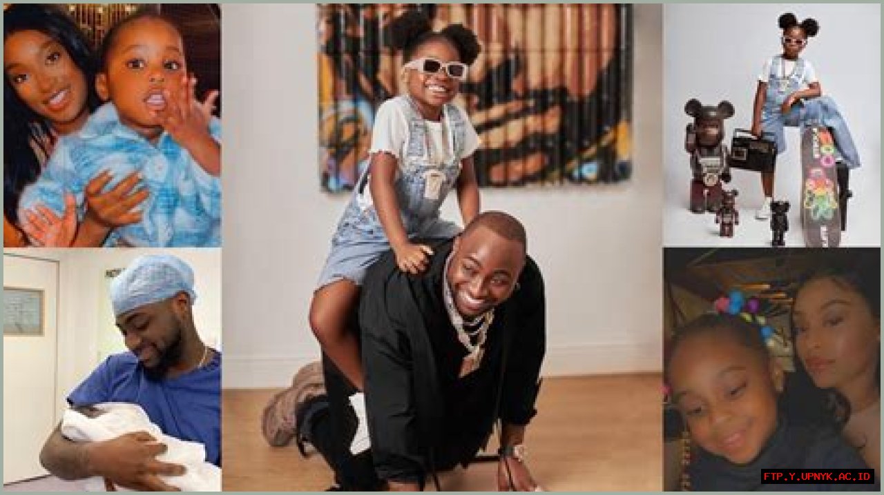 Definitive Guide: Davido's Children Count And Details
