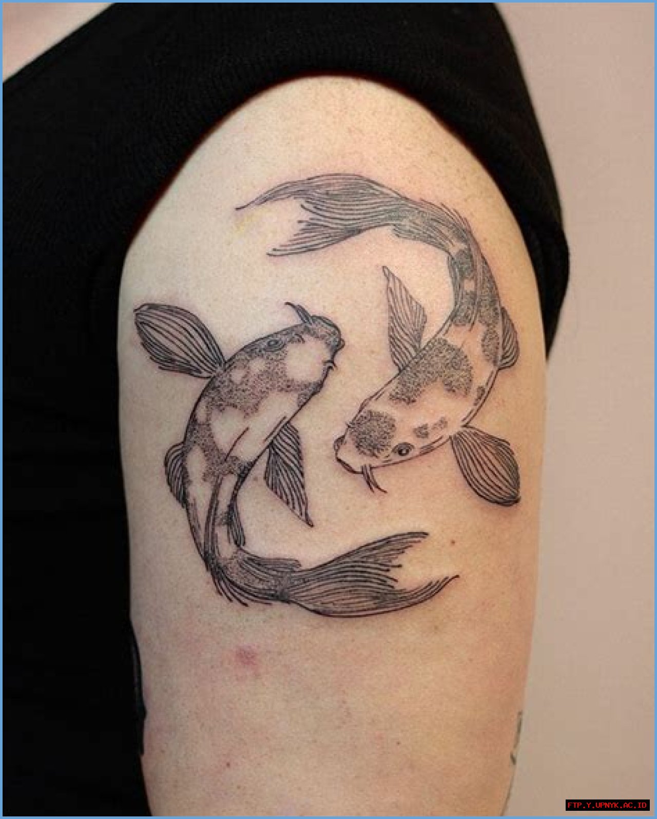 Discover The Hidden Meaning Behind Black And White Koi Fish Tattoos