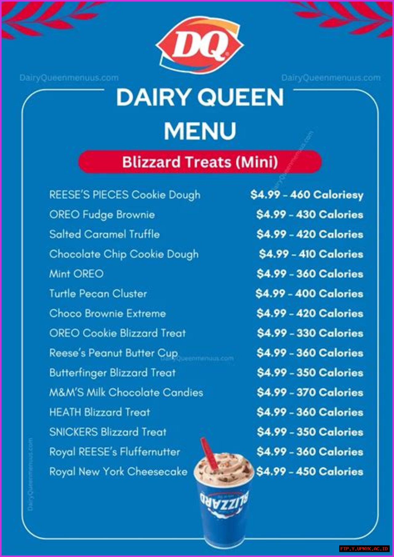 Discover The Sweetest Treats: Dairy Queen's Irresistible Blizzard Menu