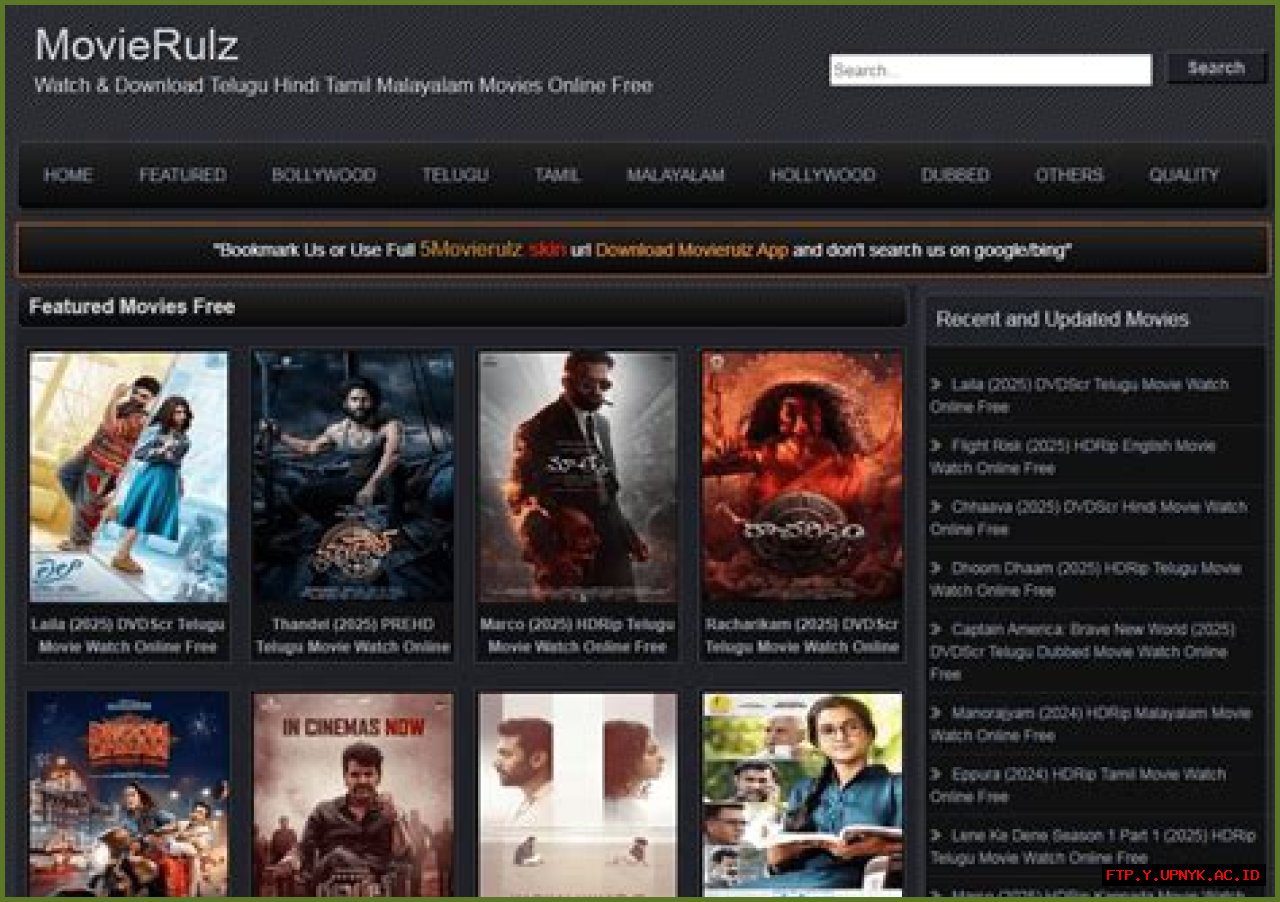 Discover The World Of Movierulz Tofay: Your Ultimate Film Guide