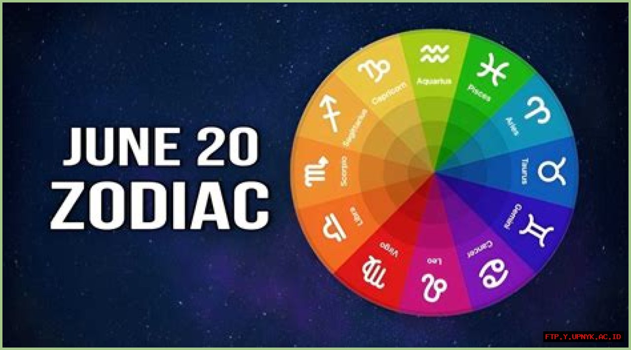 Discover The Zodiac Sign For June 20th: Uncover Your Cosmic Connection