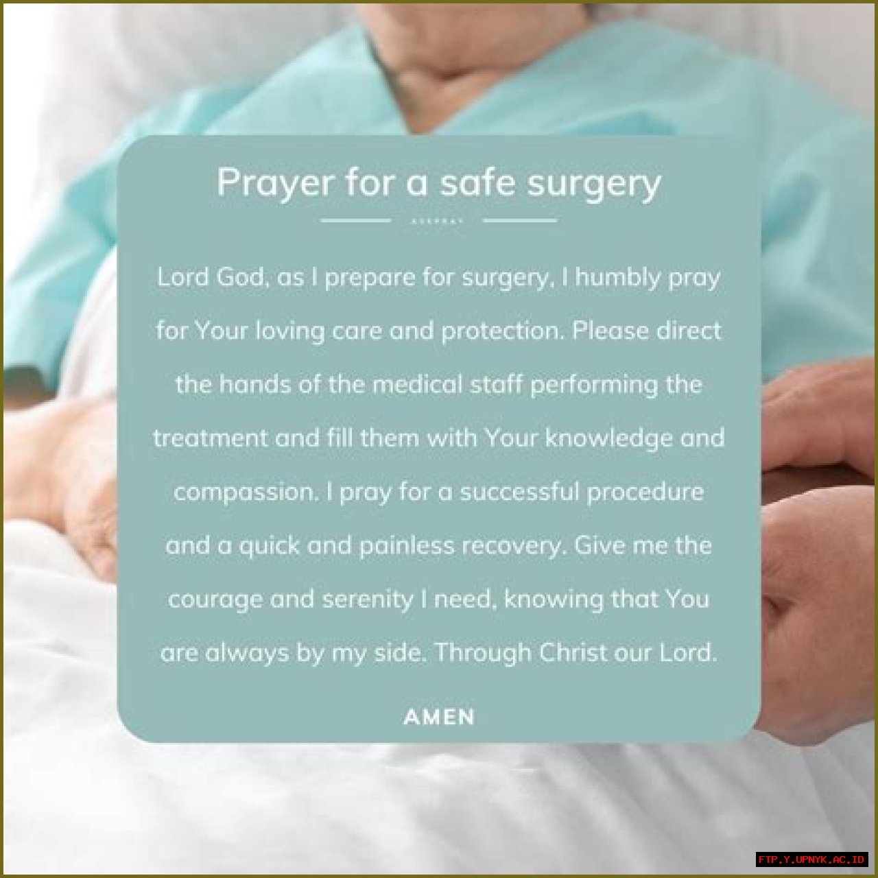 Divine Guidance And Protection: Prayers Before Surgery