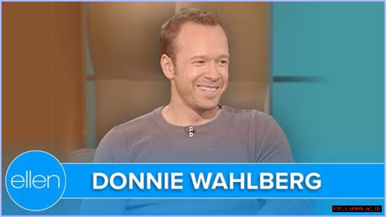 Donnie Wahlberg's Backstreet Boy Journey: An Inspiring Success Story