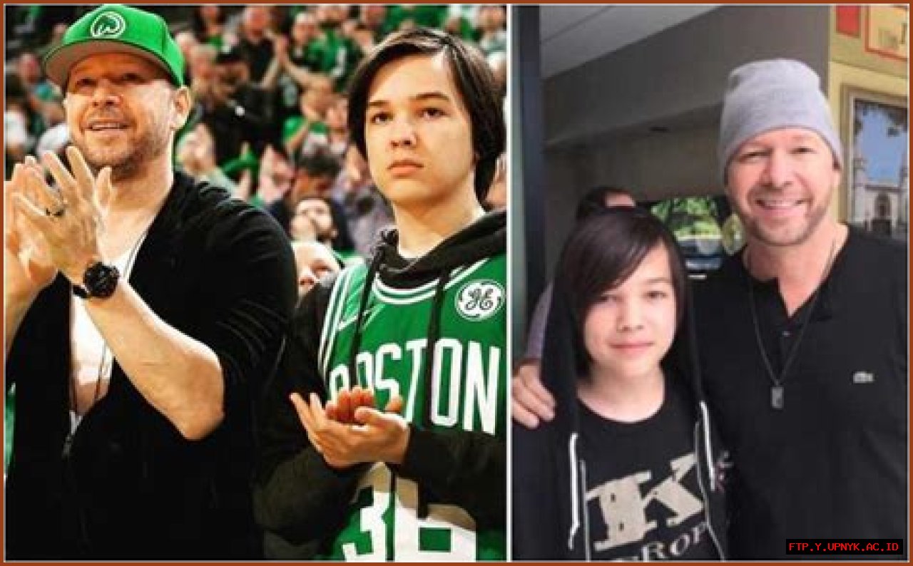 Donnie Wahlberg's Family Ties