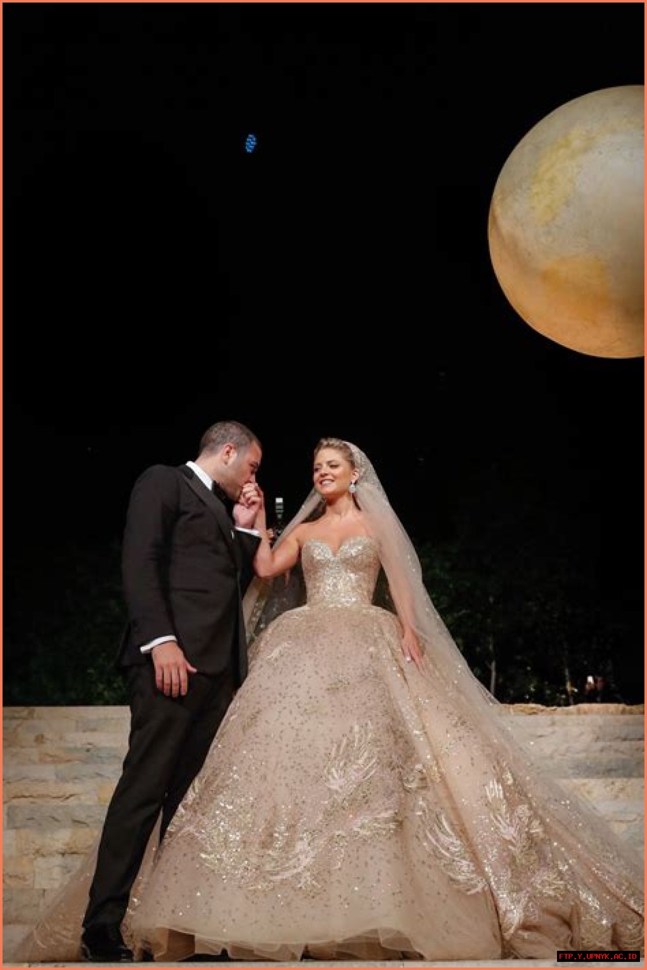 Elie Saab's Daughter-in-Law's Enchanting Bridal Gown | Inspired By Royalty