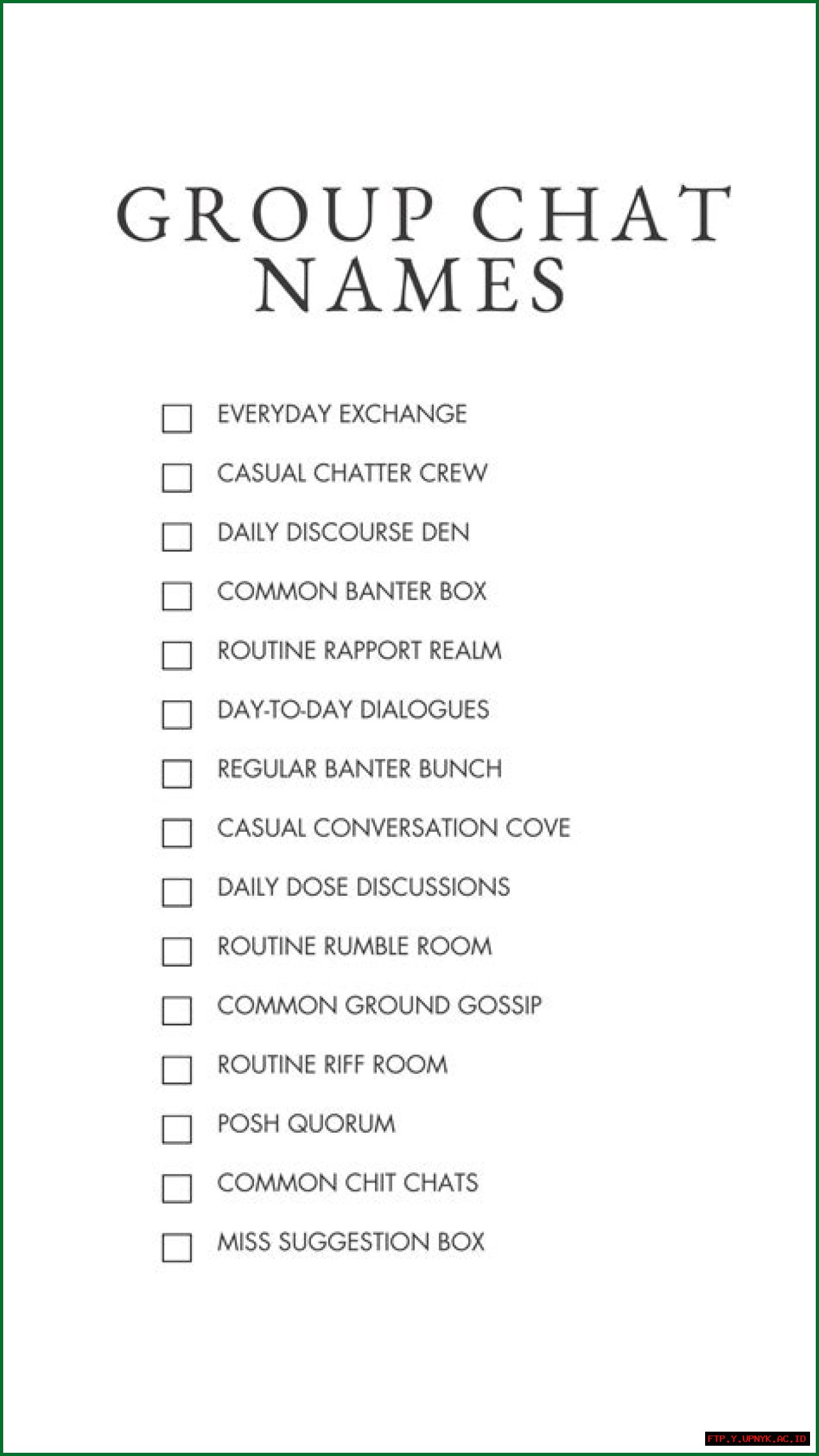 Enchanting Group Chat Names: A Collection Of Cuteness