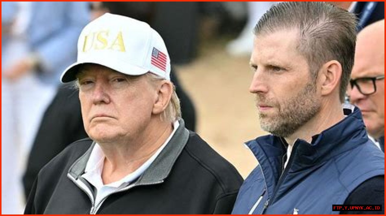 Eric Trump And The Speculations Surrounding His Plastic Surgery