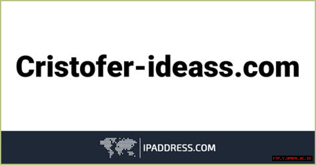 Exploring The Creative Realm Of Cristofer Ideas