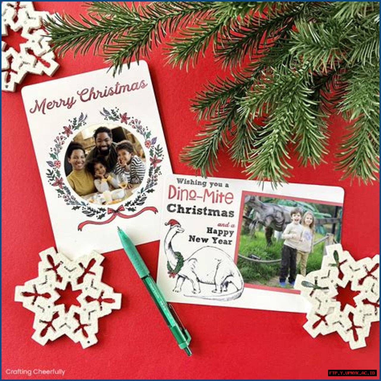 Express Yourself With Photo Insert Holiday Cards | The Perfect Greeting