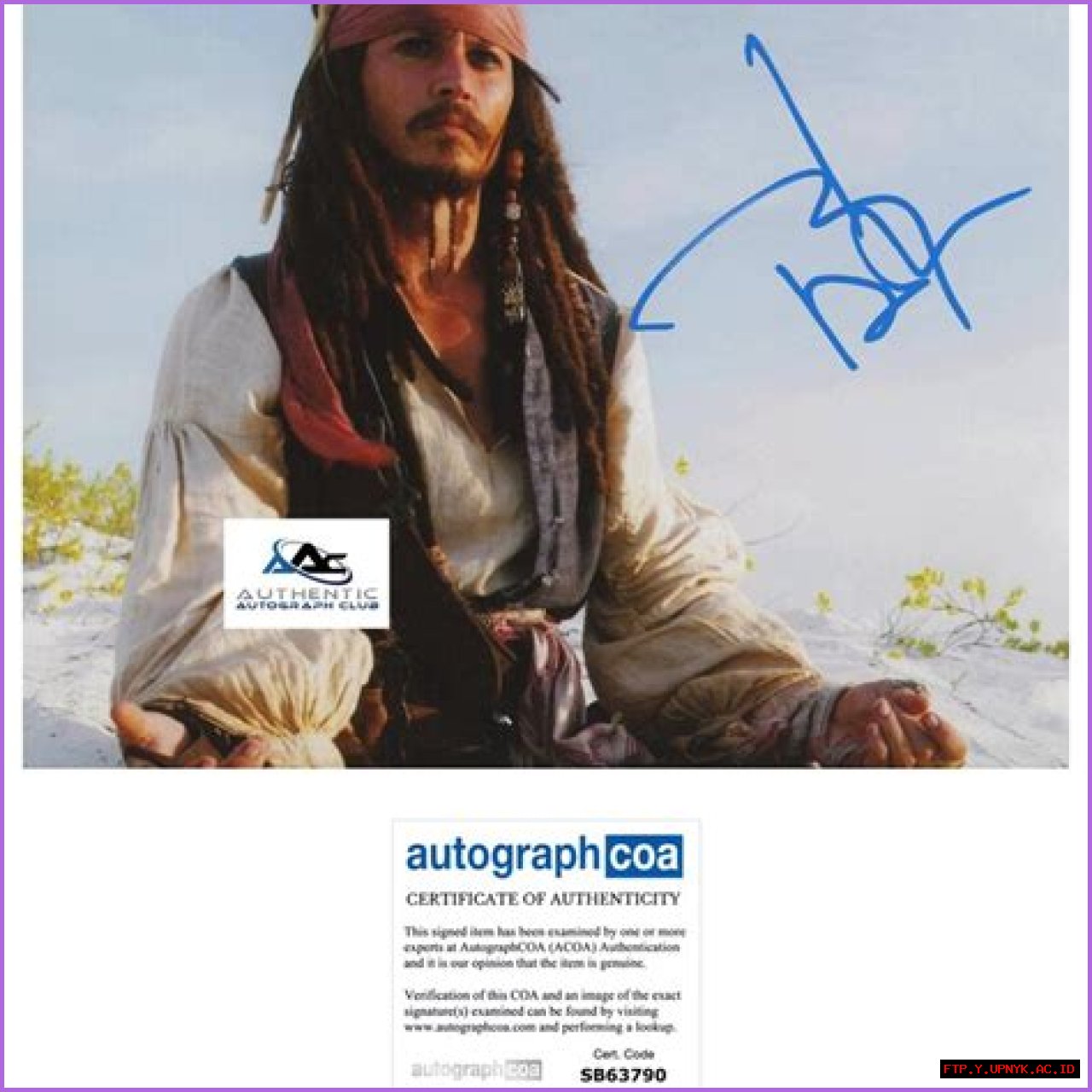 Find Rare Johnny Depp Autographs Today!