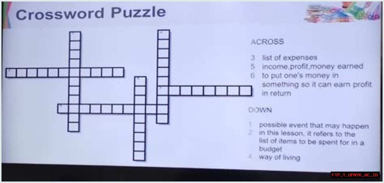 Find The Net Income Crossword Puzzle Solution Effortlessly