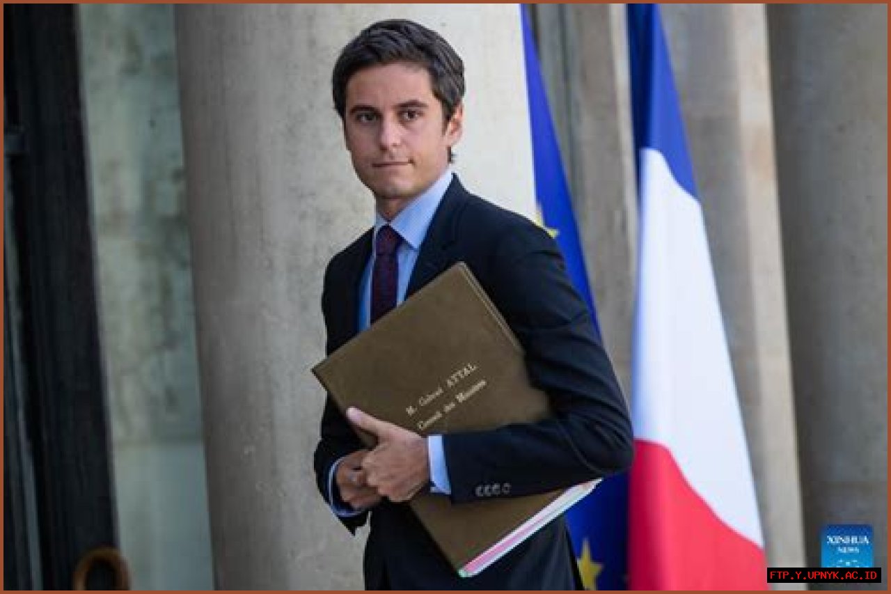 Gabriel Attal - French Politician And Macron's Spokesperson