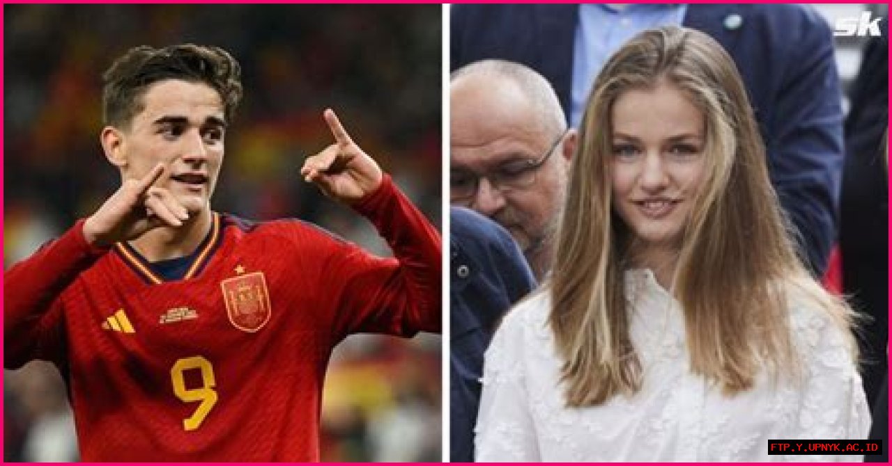 Gavi And The Princes Of Spain: A Royal Connection On The Football Field