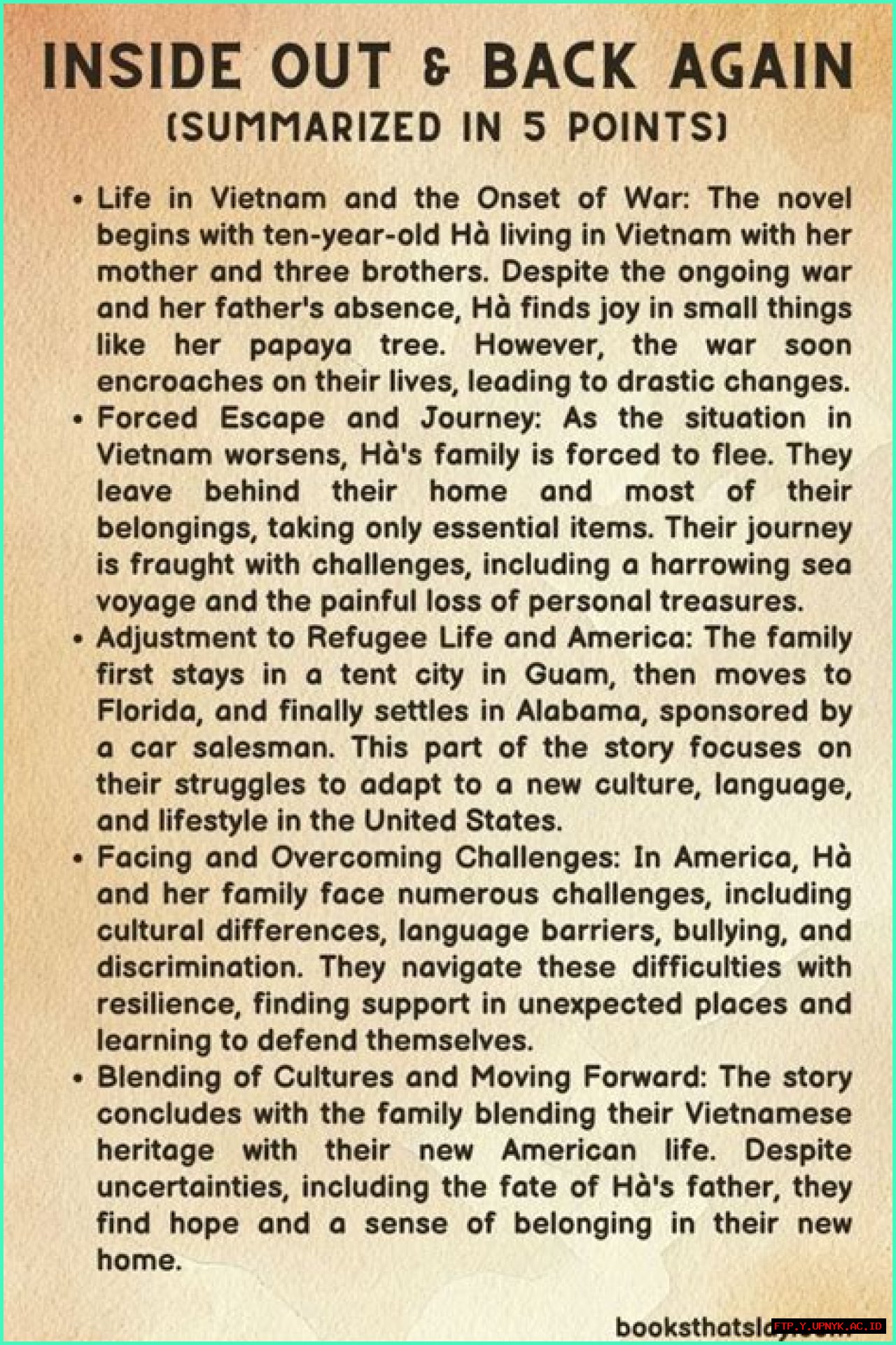 Get To Know The Unforgettable Characters In 'Inside Out & Back Again'