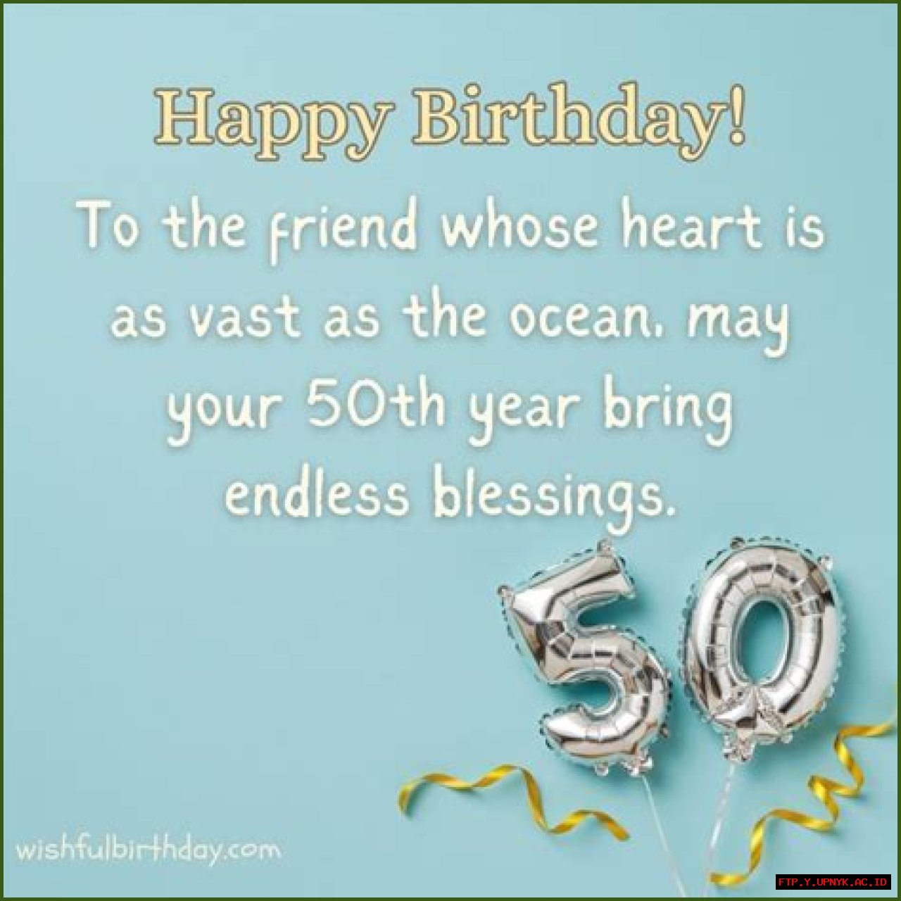 Happy 50th Birthday Wishes: Express Your Love And Gratitude