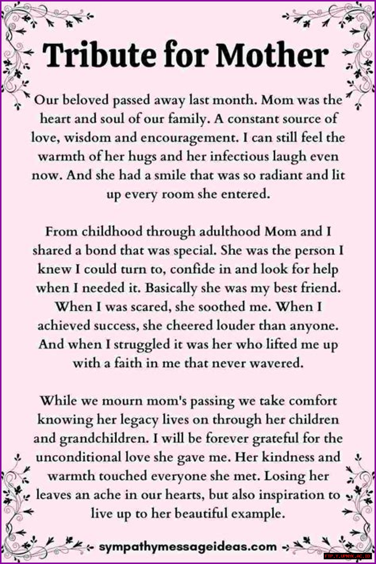 Inspiring Obituary Examples To Honor Your Beloved Mother