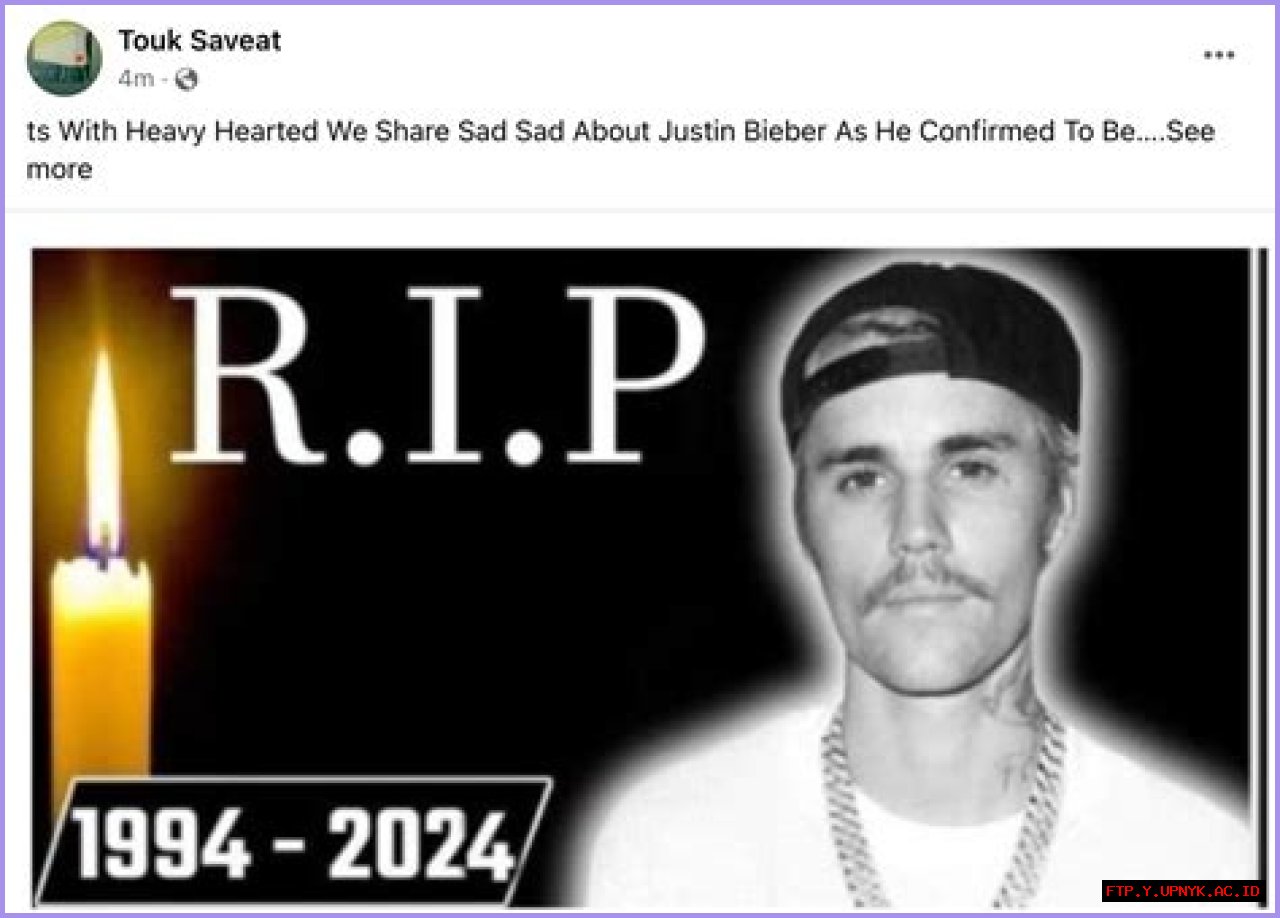 Is Justin Beiber Dead?