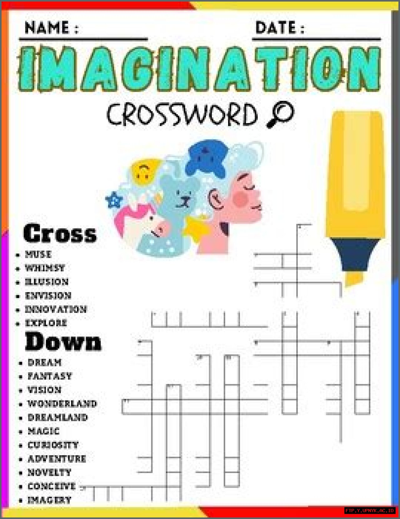 Isn't Imaginary: Crossword Solver And Clues