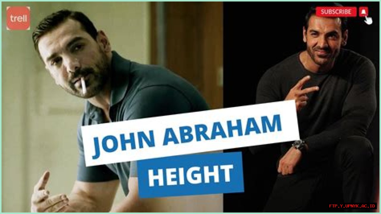 John Abraham Height: Towering Tall In Bollywood