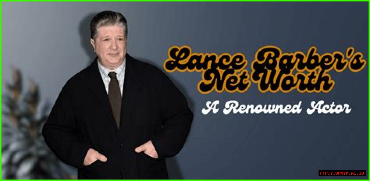 Lance Barber's Net Worth: Unveiling The Fortune Of The Talented Actor