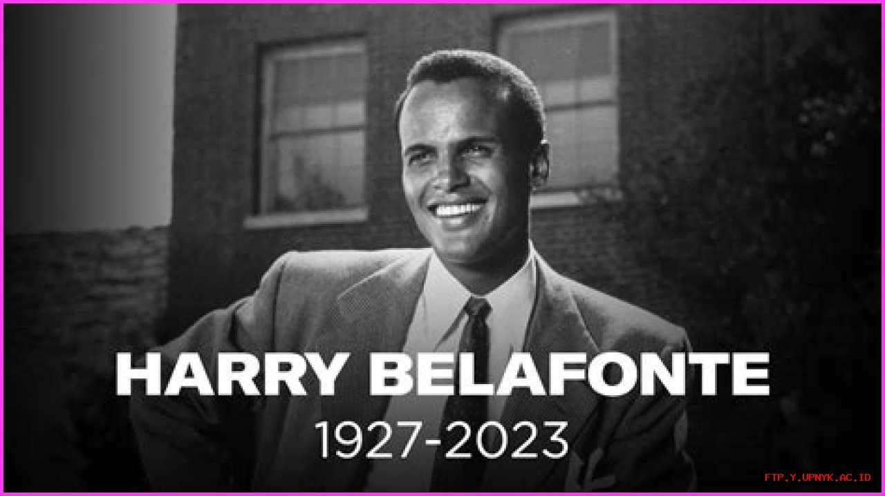 Legendary Vocalist Harry Belafonte: A Legacy Of Music And Social Activism