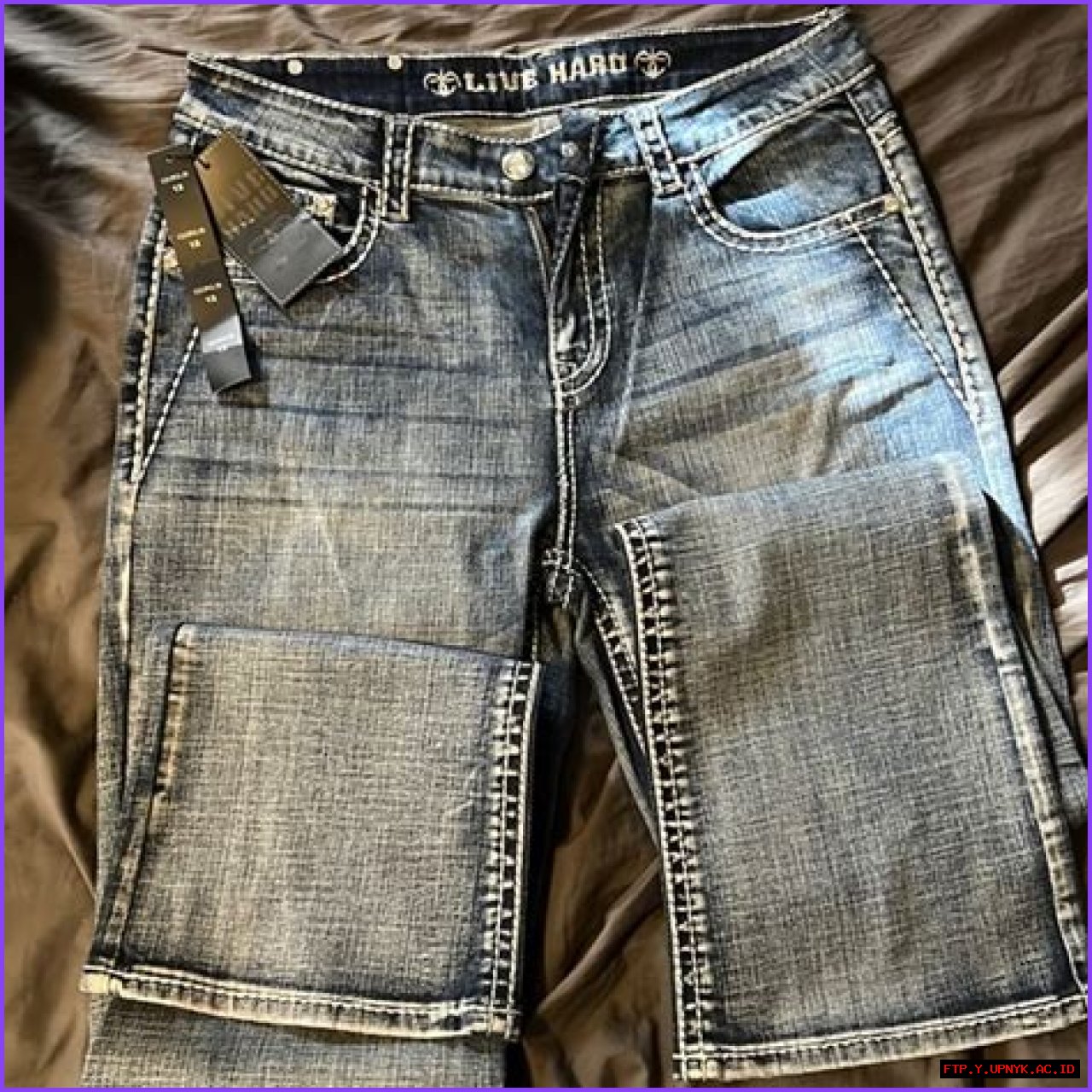 Live Life Hard With Unbreakable Live Hard Jeans