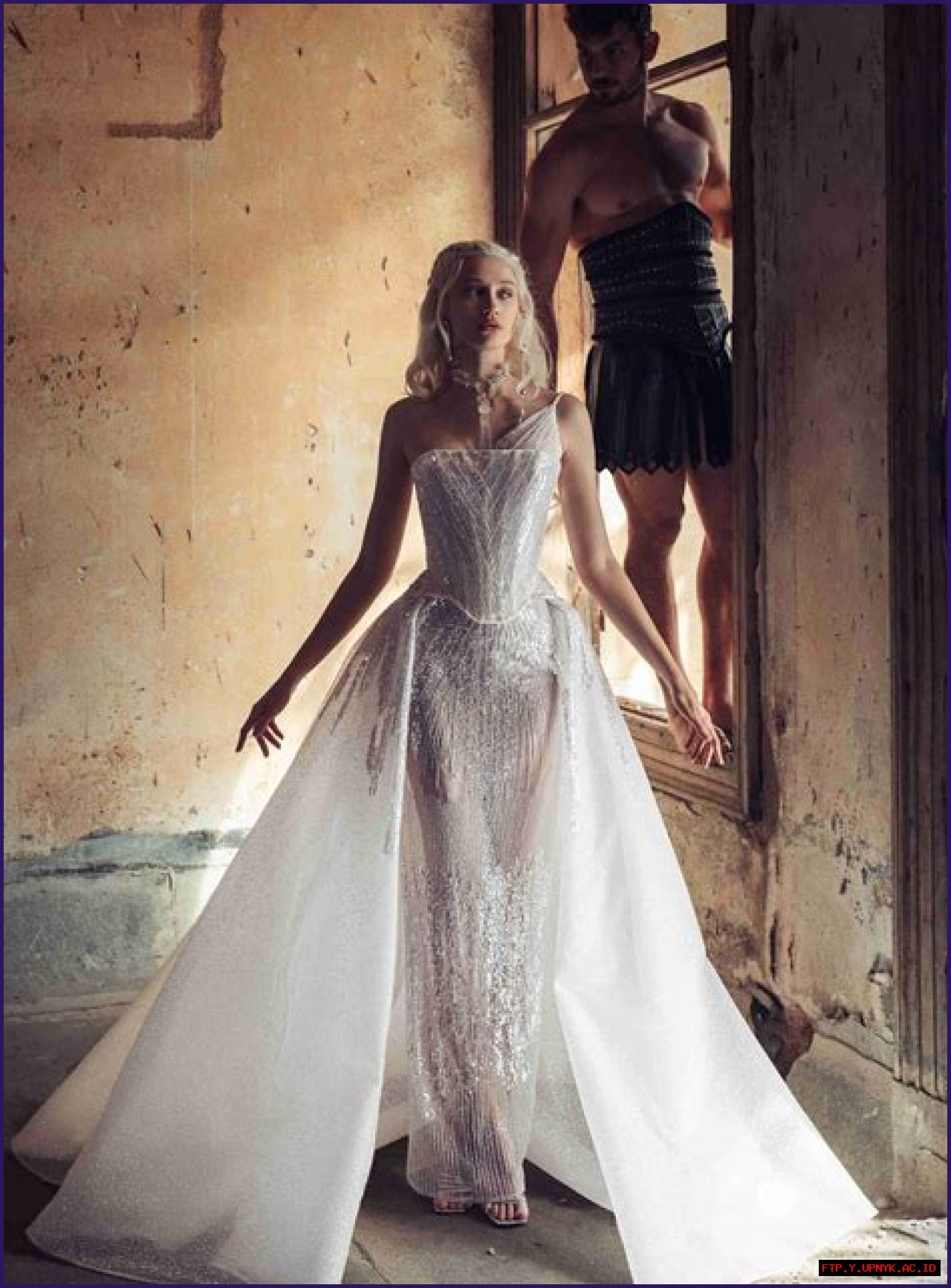 Majestic Elegance: Daenerys' Wedding Gown Unveiled