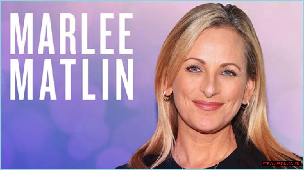 Marlee Matlin's Journey: Love And Life With Her Deaf Husband