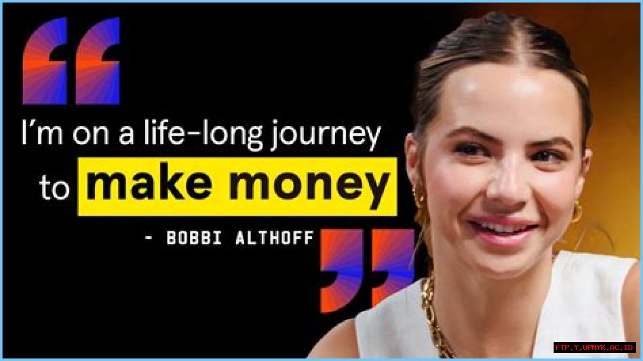 Meet Bobbi Althoff, The Inspiring Mom Behind The Success