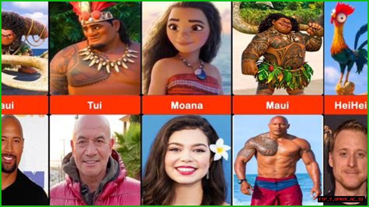 Meet The Voices Behind Disney's Moana