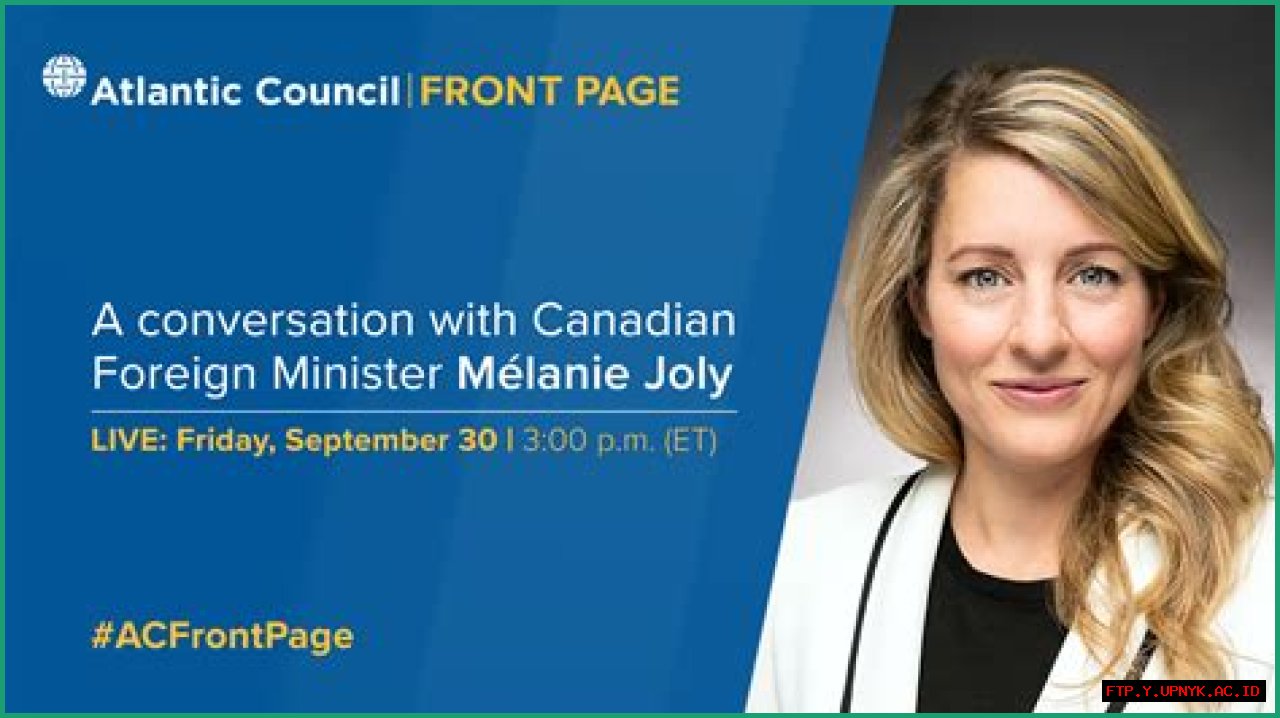Melanie Joly, Minister Of Foreign Affairs: Marriage And Family