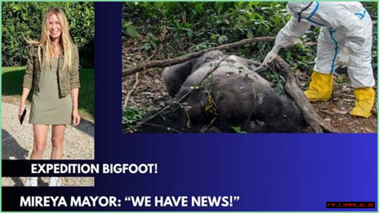 Mireya Mayors Lips on Expedition Bigfoot Have People Wondering If Shes Ever Had Plastic