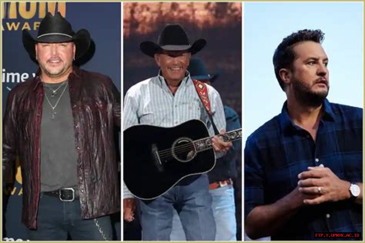Most Popular Male Country Singers
